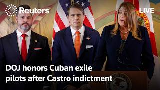 LIVE: DOJ honors 'Brothers to the Rescue' pilots after Castro indictment