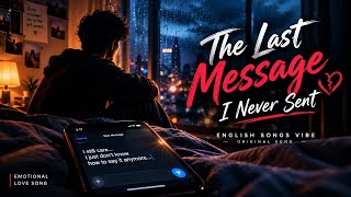 The Last Message I Never Sent | Emotional English Love Song | English Songs Vibe