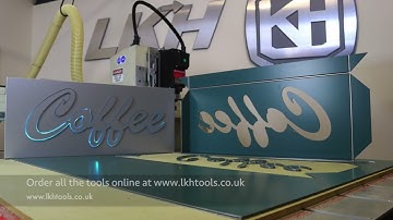 ACM - Sign Tray Routed with MP Superior Tools - LKH Tools.