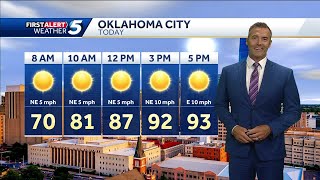 FORECAST: Hot today, big changes soon to Oklahoma (Aug. 22, 2025)