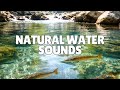 Natural Water Sounds 💧 Pure Stream &amp; River White Noise For Sleep, Focus &amp; Calm (10 Hours)
