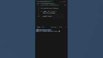 Format Datetime With String Formatting #python #code #programming