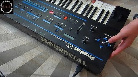 Sequential Prophet VS Vector Synthesizer (1986) 80s music style
