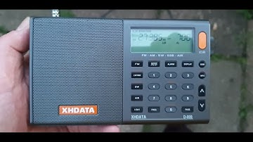 USA CB reception into UK on the XHDATA D-808 with it