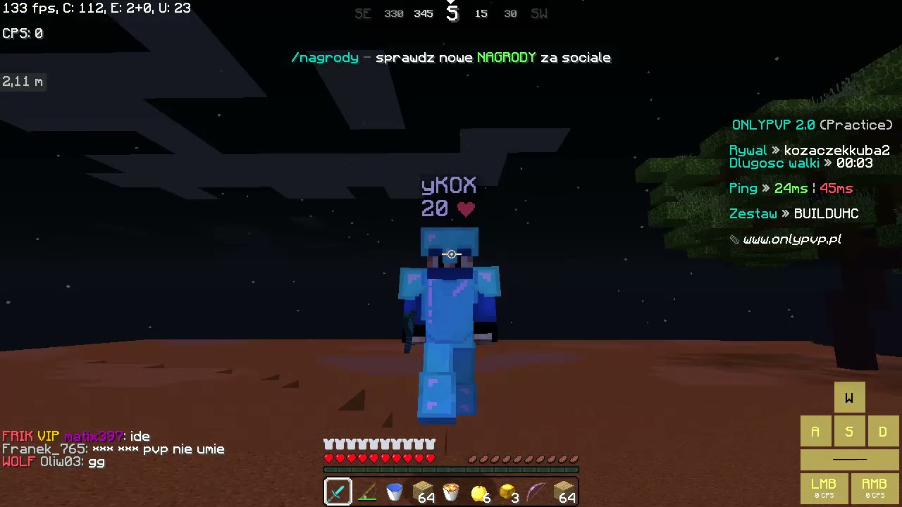 Minecraft 1 8 8 Blazing Pack pl 2021 03 23 21 17 04 - YouTube