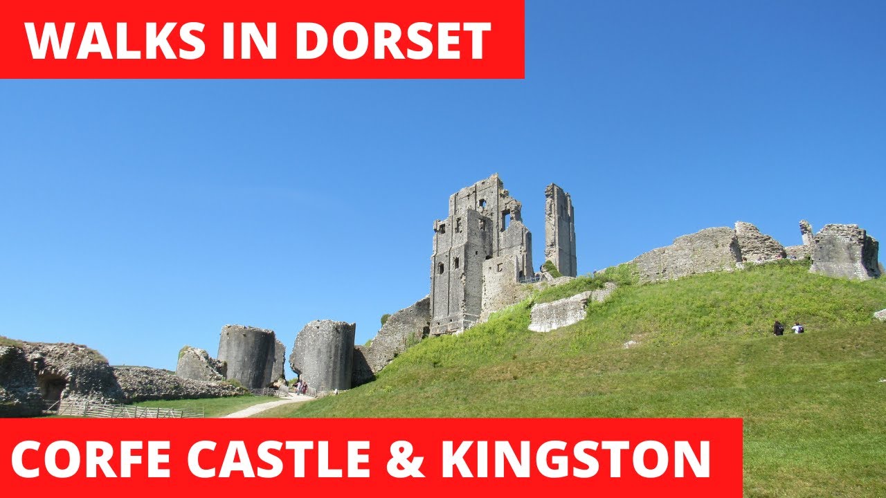 WALKS IN DORSET at CORFE CASTLE & KINGSTON (4K)