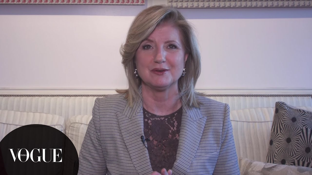 Arianna Huffington’s Message to Vogue India on Winning the Global Thought Leader of the Year 2018