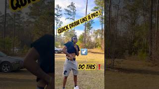 Quick draw drill 🔫 #viral #airsoftcqb #edc #quickdraw #viralshorts #army #cod