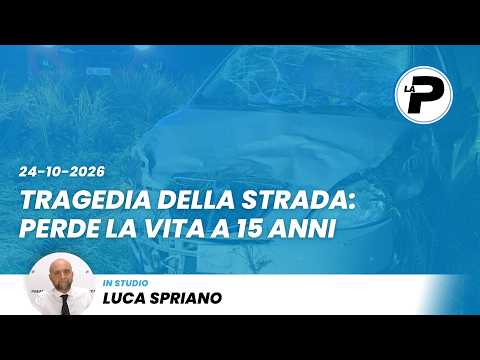Video TGPrealpina 24/10/2026 | Tragedia della strada: perde la vita a 15 anni