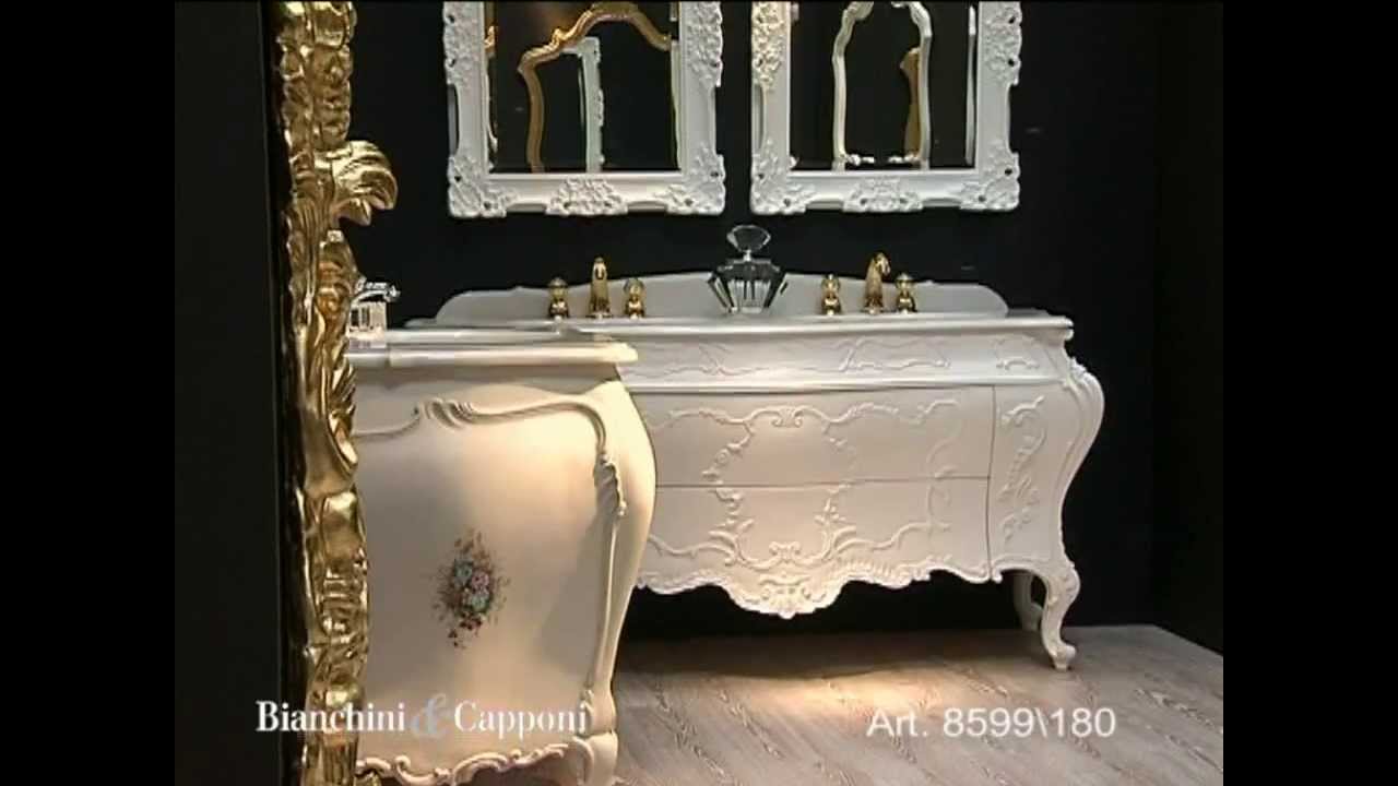 Mobile bagno rinascimento doppio lavabo art 8599/180 ...