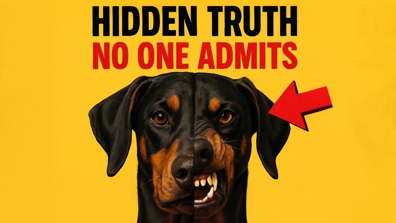 The Dark Truth About Dobermans No One Wants to Admit