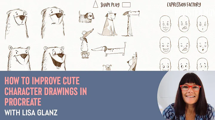 How to Improve Cute Character Drawings in Procreate With Lisa Glanz