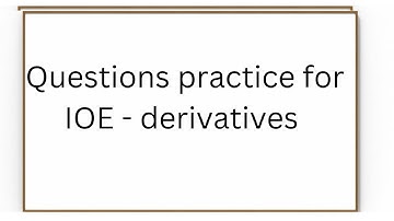 inverse trigonometric functions questions practice (derivative) #ioe #derivatives