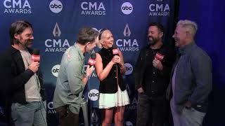 Old Dominion at the 59th Annual CMA Awards
Backstage at the 59th Annual CMA Awards, Katie Neal caught up with Old Dominion who have a big night planned to celebrate 10 years of their debut album, Meat and Candy.
Your new audio home for all the music, news, sports, and podcasts that matter to you. Live and on-demand. It’s all here.
Subscribe to our Audacy News channel HERE: https://www.youtube.com/c/audacymusic
Like Audacy on Facebook HERE: https://www.facebook.com/audacyaudio/
Follow Audacy on Twitter HERE: https://twitter.com/Audacy
Follow Audacy on Instagram HERE: https://www.instagram.com/audacyaudio/
Download the Audacy App today! ➡️
https://go.audacy.com/download-apple
https://go.audacy.com/download-android Old Dominion at the 59th Annual CMA Awards