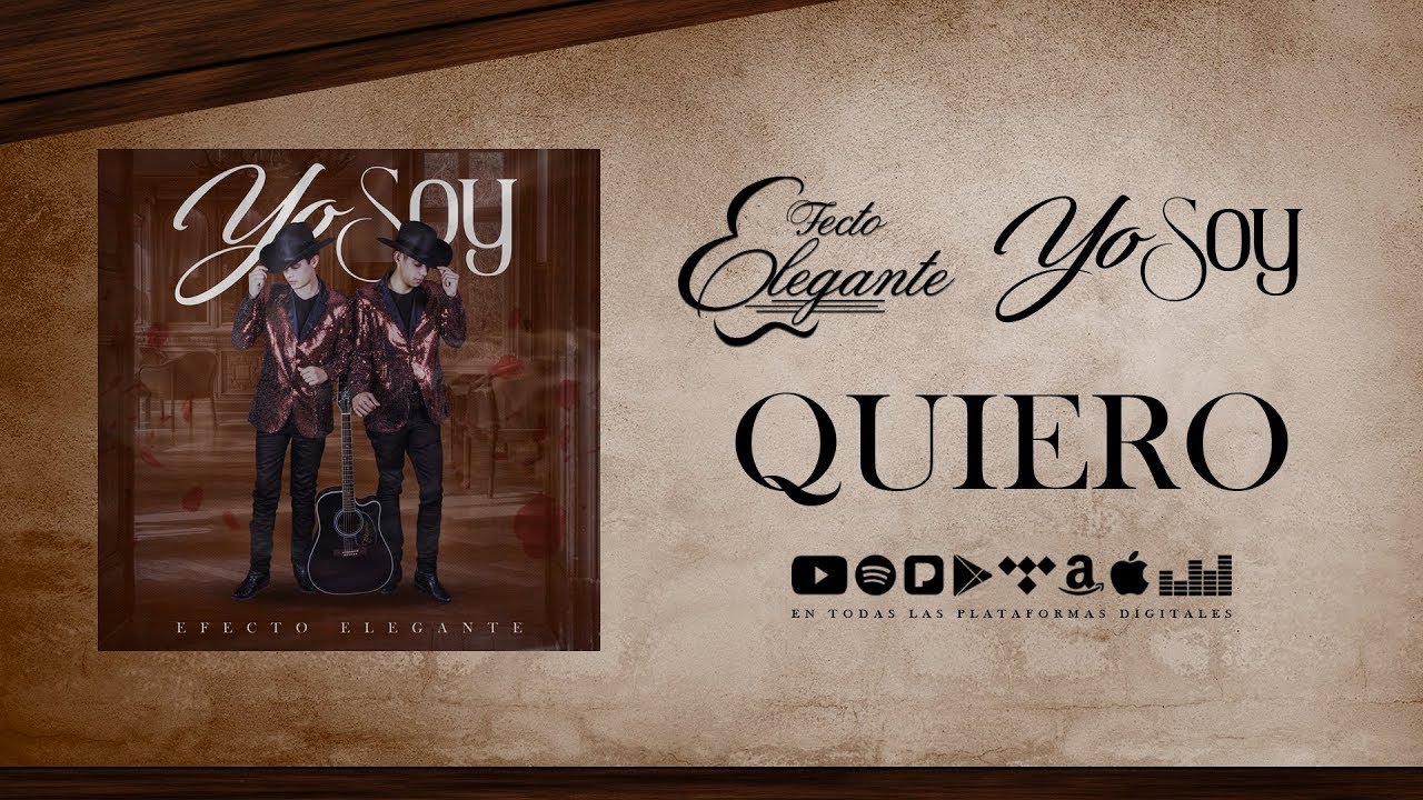 Watch 14 Quiero - EFECTO ELEGANTE (Estudio 2019) on YouTube Watch 14 Quiero - EFECTO ELEGANTE (Estudio 2019) on YouTube