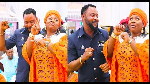 Actress  Bimbo Thomas And Akin Olaiya Go Head To Head In Dance Battle, As Ayo Adesanya Steps In