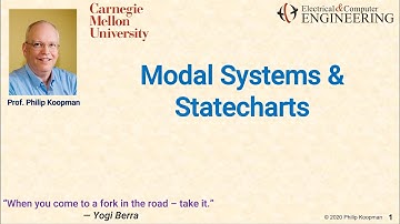 L13 Modal Systems and Statecharts
