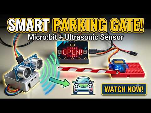 Micro:bitで自動駐車ゲートを作ろう！🚗🚧