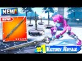 FORTNITE *NEW* INFINITY GOD SWORD GAMEPLAY! (Thanos Sword)