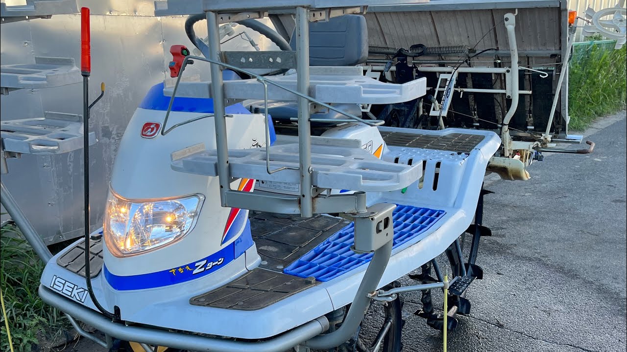 イセキ PZ50-HV 5条植え 田植機 さなえ Zターン 全動作確認済みです 働