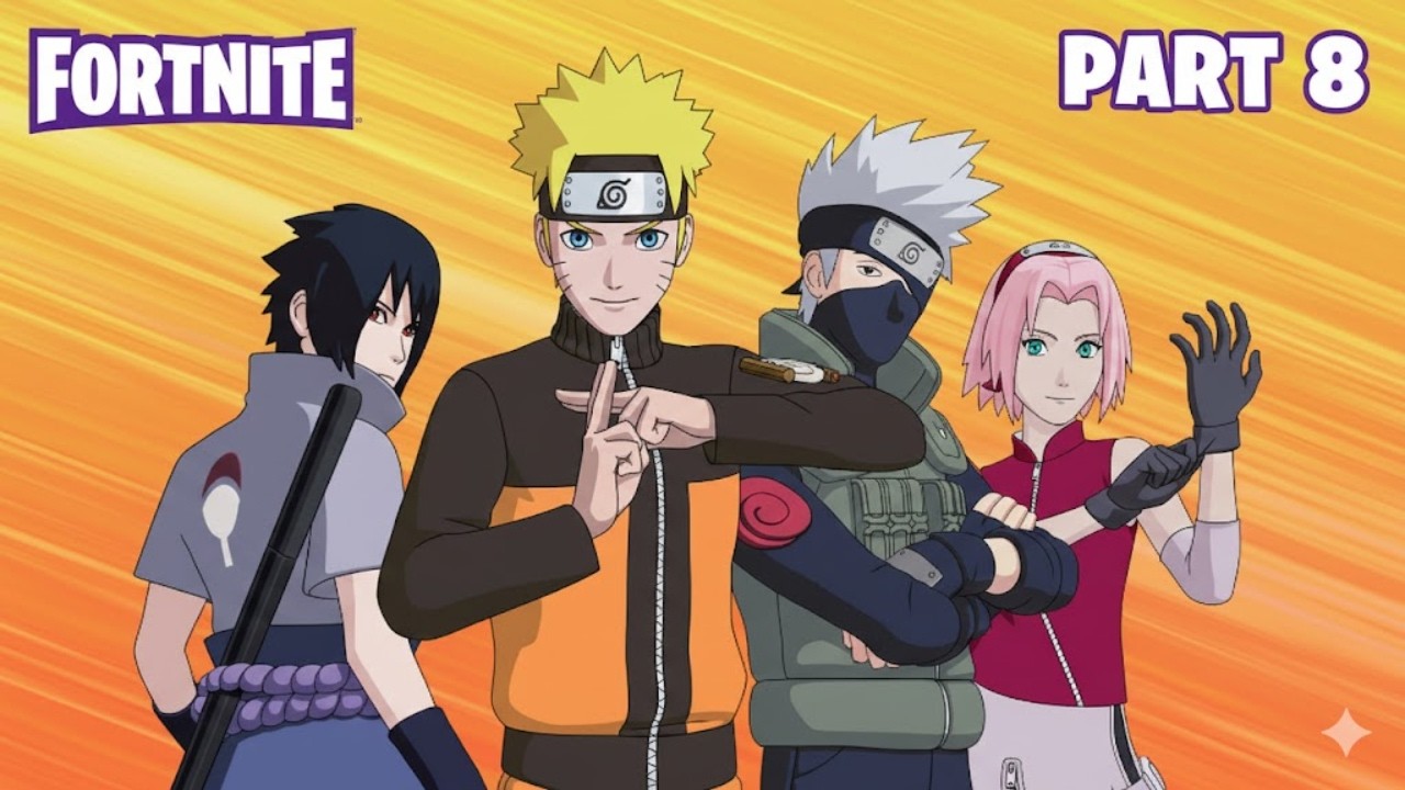 Naruto in Fortnite… I Could’ve Done Better 😅 | Fortnite | Part 8