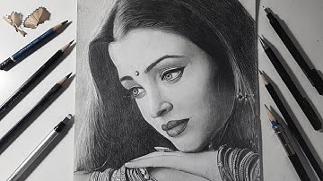 Realistic AISHWARYA RAI BACHCHAN drawing| Improve Your Drawing