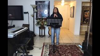 Audrey Diaz Singing Love In The Dark Clip