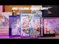 March Adult Coloring Haul #coloring #coloringbook #artsupplies #coloringbookhaul