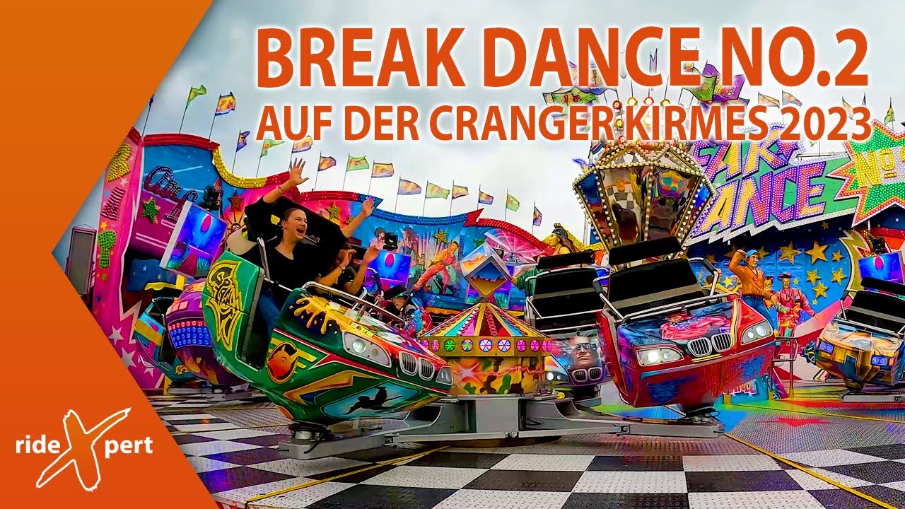 Break Dance No. 2 | Bonner | Cranger Kirmes 2023 | by RideXpert in 4K