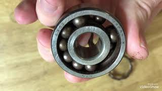 BEARING NTN 5302 c3 damaged