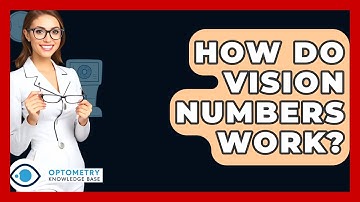 How Do Vision Numbers Work? - Optometry Knowledge Base