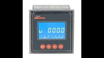 Acrel DC system panel mount energy meter PZ72(L)-DE
