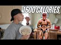 Full Day Of Eating 1600 Calories | 14 Days Out Natural Bodybuilding