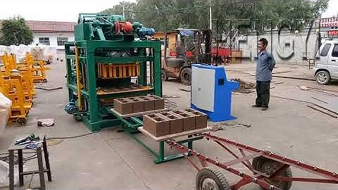 QT4-22 brick machine/used concrete block making machine for sale