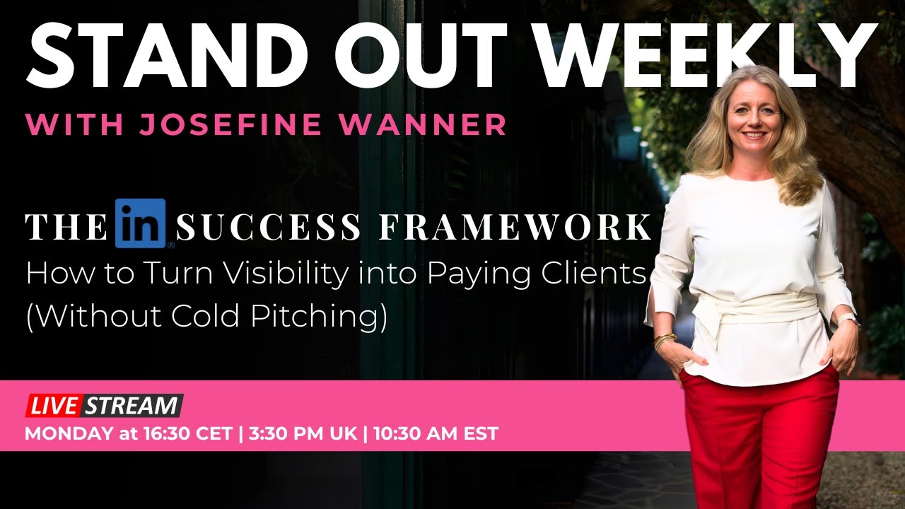 How to turn VISIBILITY into PAYING CLIENTS without cold pitching - on ...