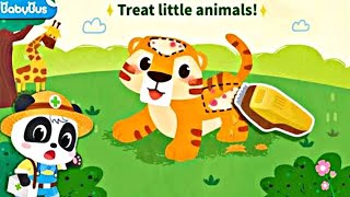 Baby Panda Rescue Animals | Clean Up Homes, Learn About Animals | BabyBus Gameplay Video|  Part-9 screenshot 2