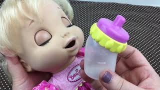 Night Routine Feeding Baby Alive 2006 Beatrix Vintage Apple Doll Juice