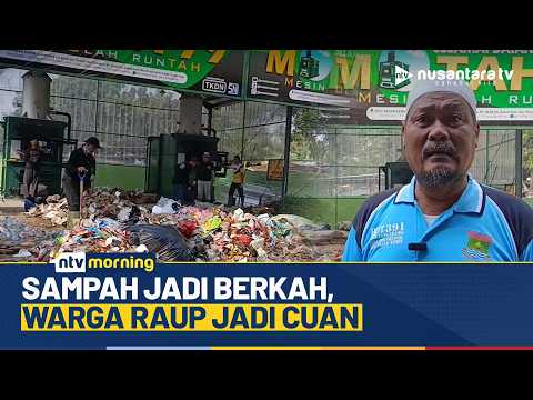 Warga Sukamantri Olah Sampah Jadi Nilai Ekonomis Lewat Mesin Incinerator | NTV MORNING