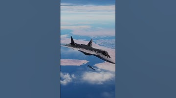Su57 Felon vs. F-16C Viper BVR Dogfight #dcs #f16 #simulation #su57