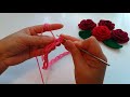 Easy to Crochet Rose Flower