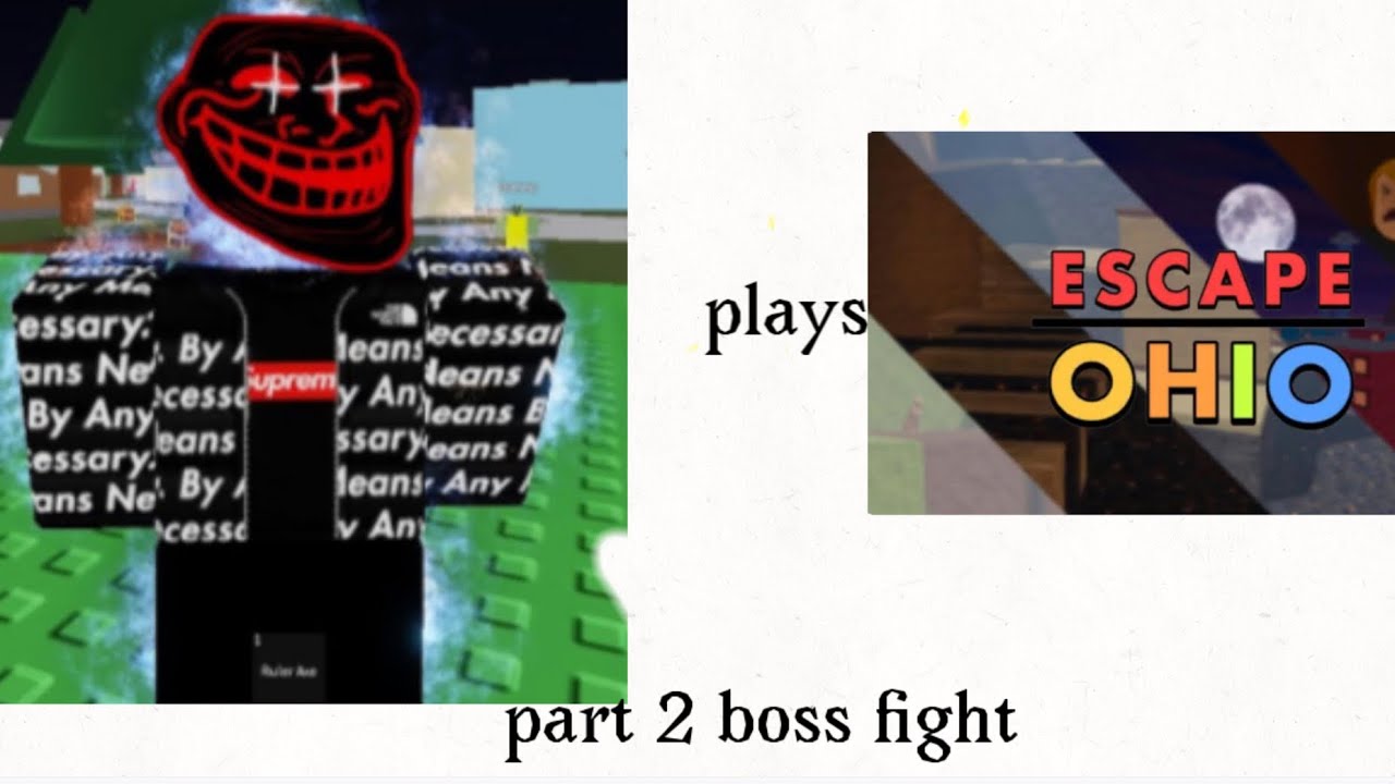 Drip ruler plays escape ohio part 2 boss fight - YouTube