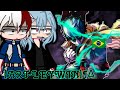 Boku no Hero reacting to Deku Dark's tik toks😈🔥