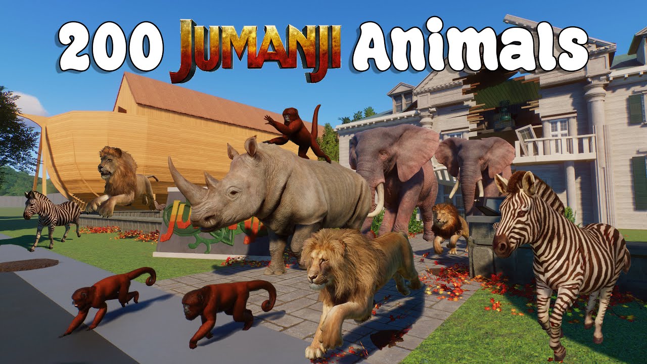 Noah's Ark Animals Race Season 3 in Planet Zoo All Episodes, Included Lion, Elephant Live Stream #20