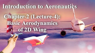 Chapter-2: Basic Aerodynamics of 2D Wing (Lecture-4) | Introduction to Aeronautics, Aeronautical Eng