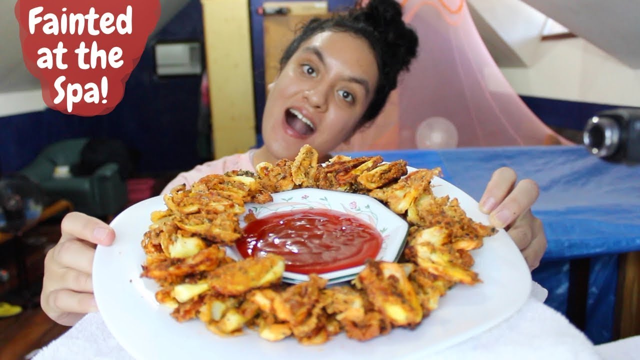 Eating Fried Jackfruit Filipino MUKBANG