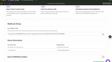 SupShip - WooCommerce integration