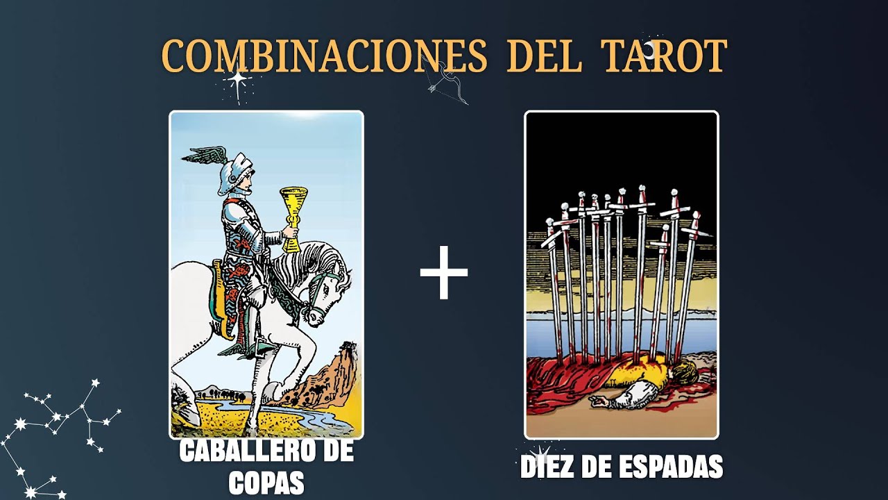 Dos De Copas Caballo De Espadas