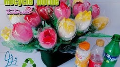 Resycle plastic bottle tulip tutorial. - Durasi: 6.36. 