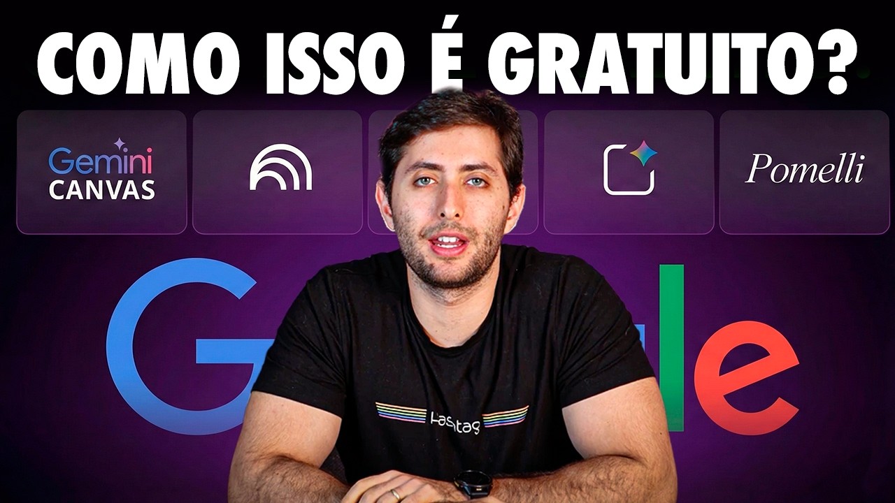 Testei as 7 ferramentas de IA GRATUITAS do Google (que superam todas as alternativas pagas)