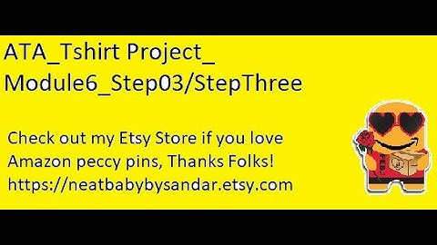 ATA_Tshirt Project_ Module6_Step03/StepThree Amazon Technical Academy